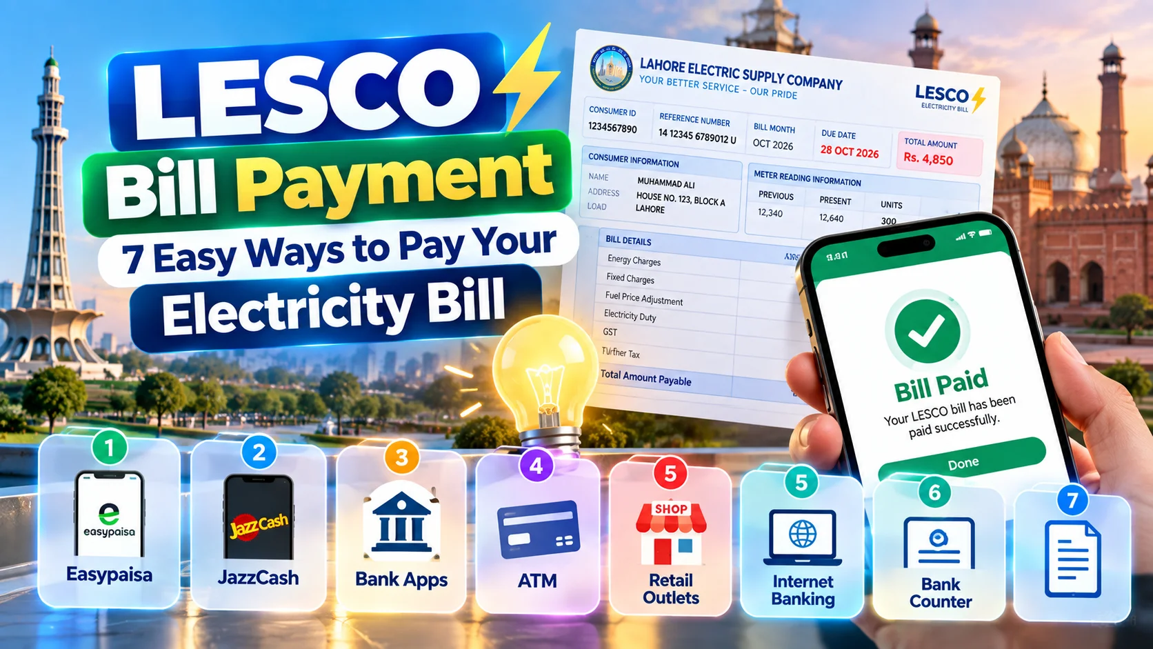 LESCO Bill Payment