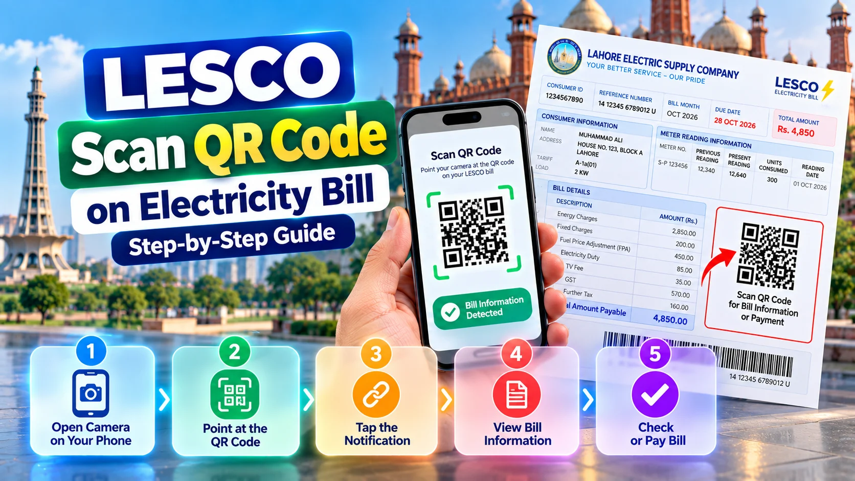 LESCO QR Code Scanning Guide